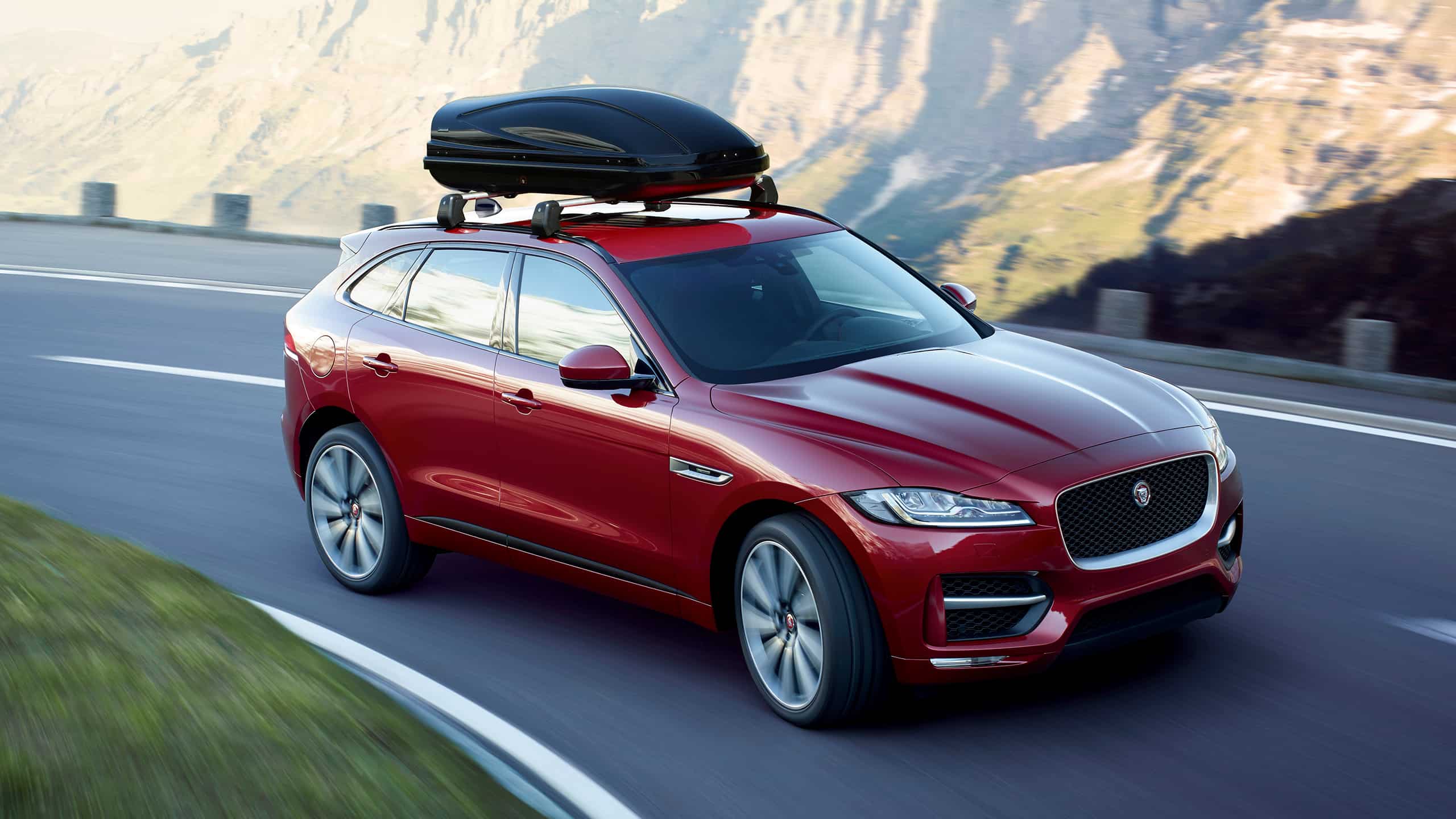 Roof box for jaguar f outlet pace